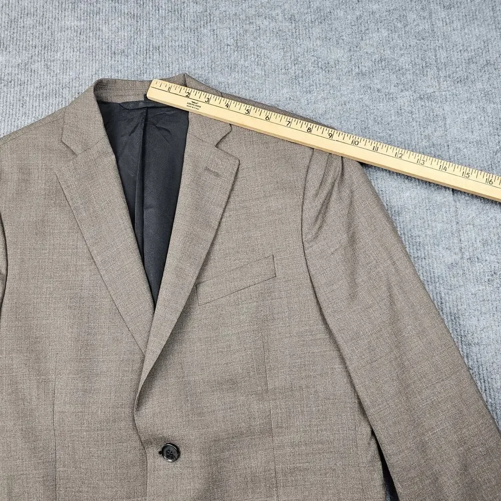 J Lindeberg Sport Coat Mens 46R Loro Piana Wool 2 Button Blazer Hopper Soft